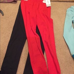 Girls sparkle leggings